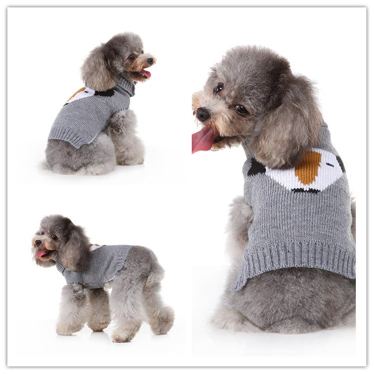 Pet Dog Sweater - Black (10style) Festive Paws