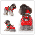 Pet Dog Sweater - red reindeer (3style) Festive Paws