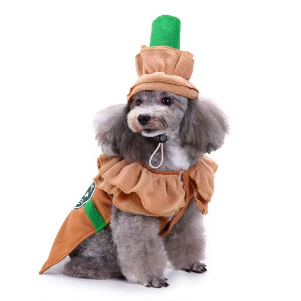 Frappe-Dawg Costume Festive Paws