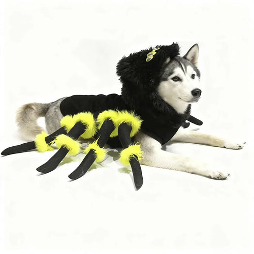 All Saints' Day Dog Cat Pet Spider Transformation Costume Cosplay Dog Halloween Funny Dog Clothing Costumes Festive Paws