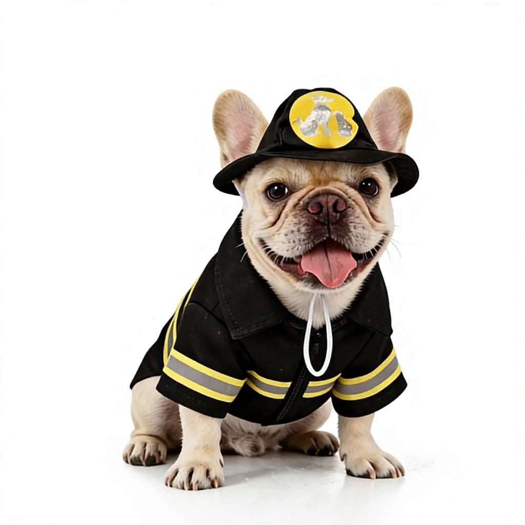 Dog Halloween Christmas Costume Holiday Party Cosplay Outfit Polyester Adjustable Fluorescent for Small Medium Pets - Yilin Pet Festive Paws