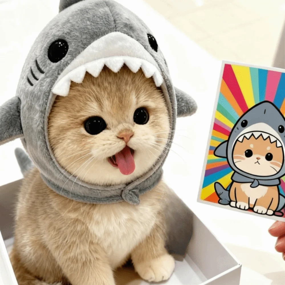 Cat Shark Hat
