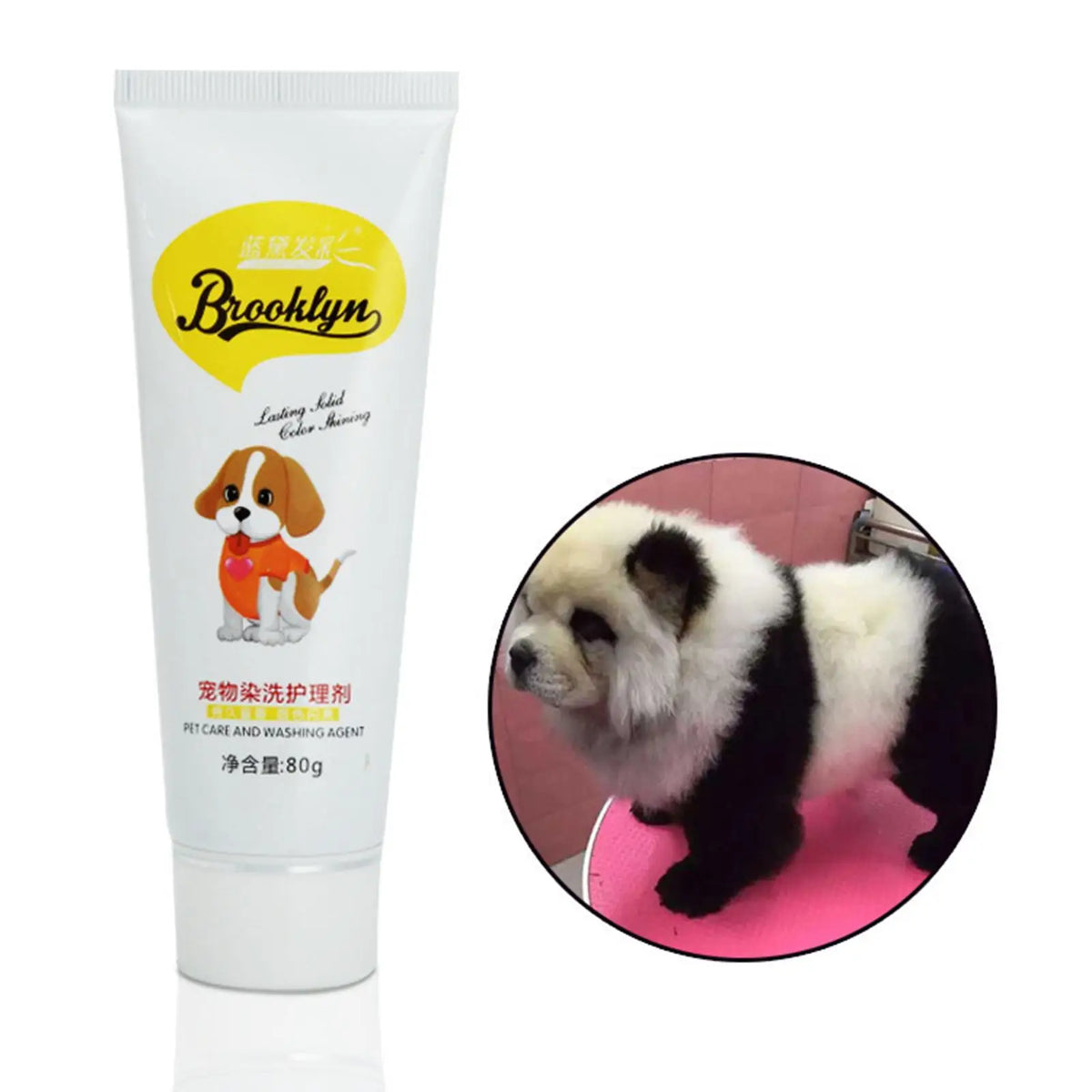 Dog Hair Dye Safely Grooming Lightweight Pet Care Professional Hair Dye Coloring Festive Paws