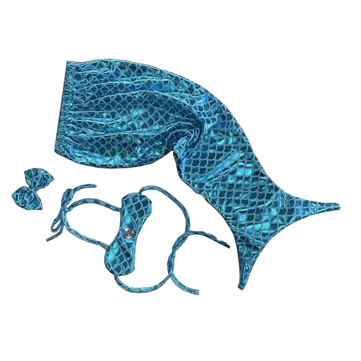 Mermaid Cat Halloween Costumes Sparkly Cosplay Dog Clothes Outfit for Small Kitten Birthday Party Dressing Up Pet Costumes   Cos Festive Paws