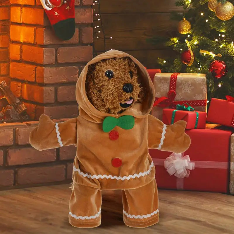 Gingerbread Dog Costume
