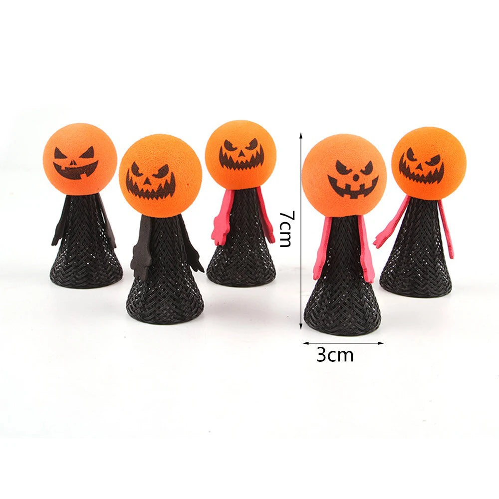 20 Styles Assorted Halloween Cat Toy Accessories Set Multiple Plush Interactive Cat Wand Spider Feather Pet Toys Festive Paws