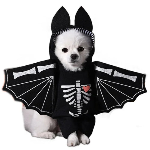 Halloween Pet Dog Clothes Transformed Pet Apparel and Wig for Holiday Party Pet Supplies Funny Bloody Doll With Knife Dog Costum Festive Paws