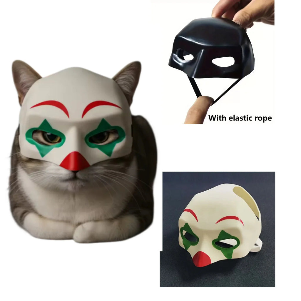 Bat & Clown Mask for Cats & Dogs - Accessory