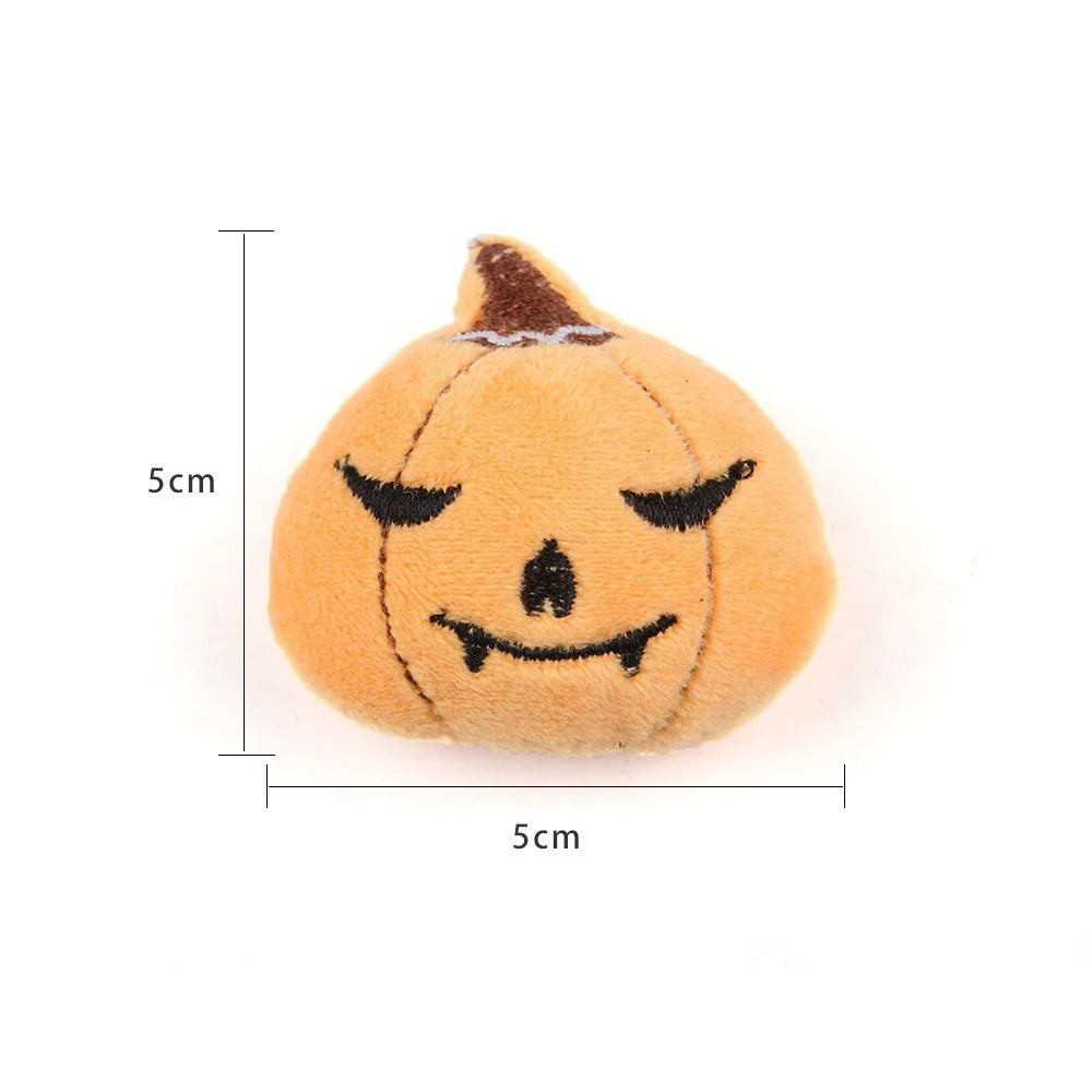 20 Styles Assorted Halloween Cat Toy Accessories Set Multiple Plush Interactive Cat Wand Spider Feather Pet Toys Festive Paws