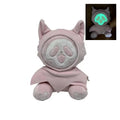 20-23cm funny face plush toy cute soft filling animation night glow ghost room decoration doll children's birthday Halloween gif Festive Paws