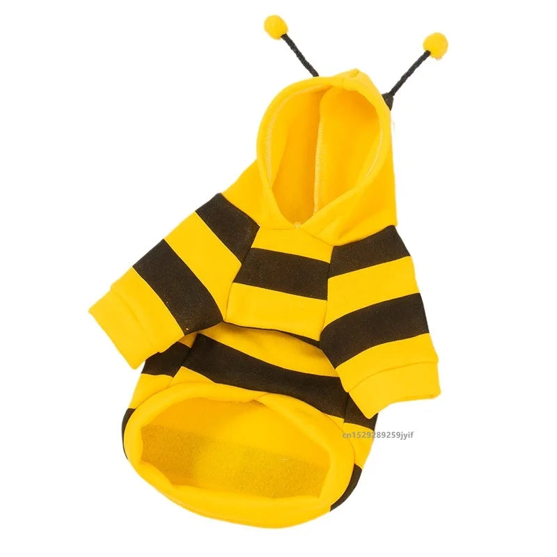 Bee Pet Costume Dog Hoodie