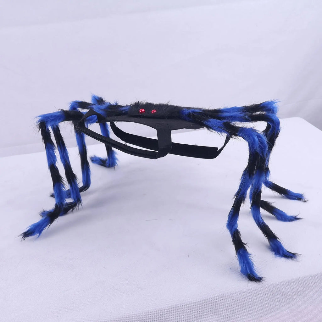Halloween pet spider costume hot item Halloween dog transformation costume spider decoration costume Festive Paws