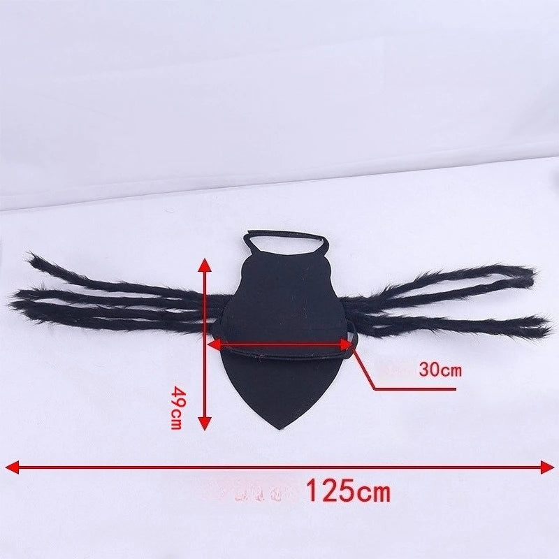 Halloween pet spider costume hot item Halloween dog transformation costume spider decoration costume Festive Paws