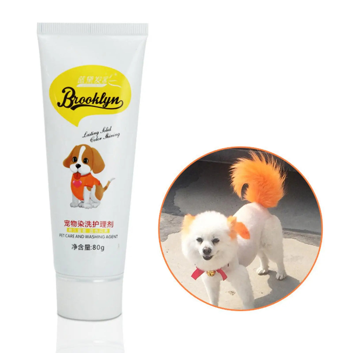 Dog Hair Dye Safely Grooming Lightweight Pet Care Professional Hair Dye Coloring Festive Paws