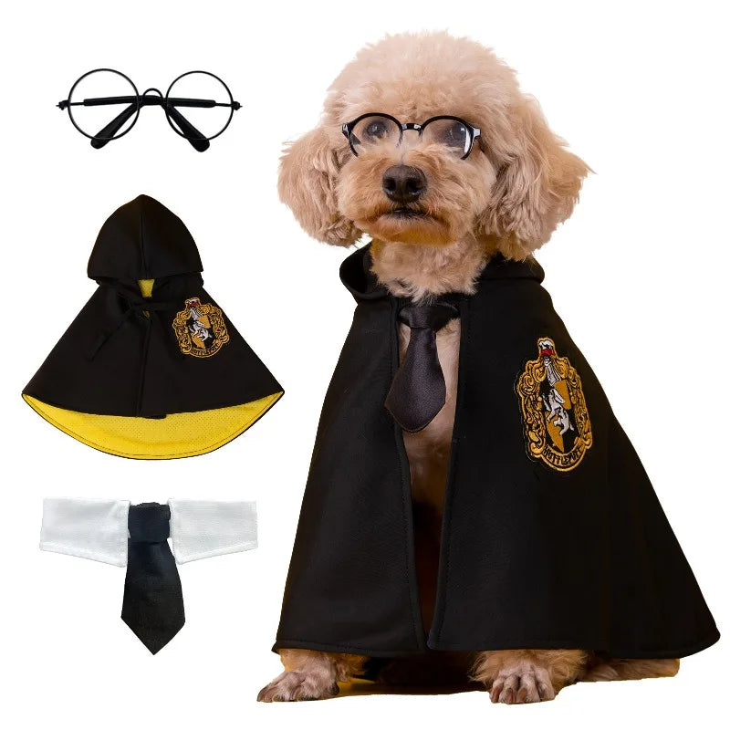 Movie Magic School Wizard Pet Costume Festive Paws