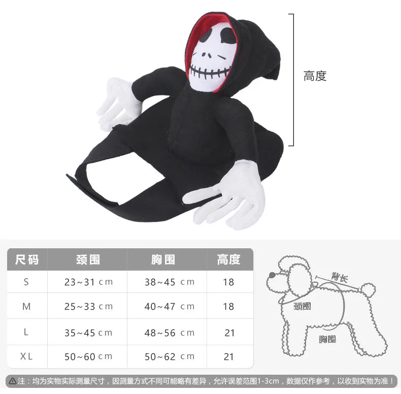 Halloween dog costume, horse riding outfit, funny pet costume, cat clothes, Yiwu pet clothing Festive Paws