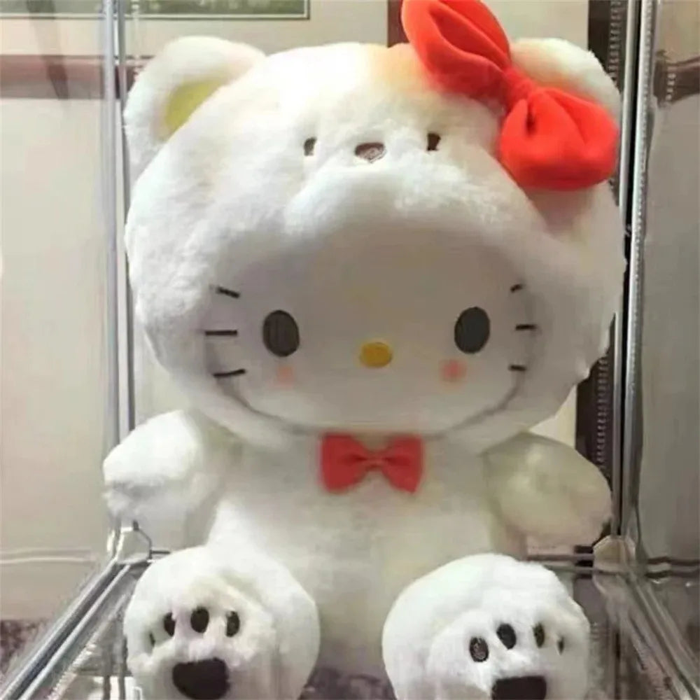 -2026 New Kawaii 25cm Sanrio Plush Toy Jade Dog Kuromi Dressing Doll Doll Plush Toy Stuffed Animal Patung Dolls Birthday Gift Festive Paws