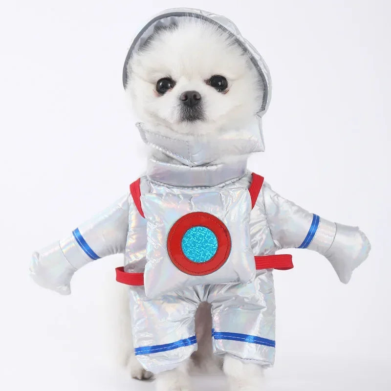 Halloween Pet Dog Clothes Transformed Pet Apparel and Wig for Holiday Party Pet Supplies Funny Bloody Doll With Knife Dog Costum Festive Paws