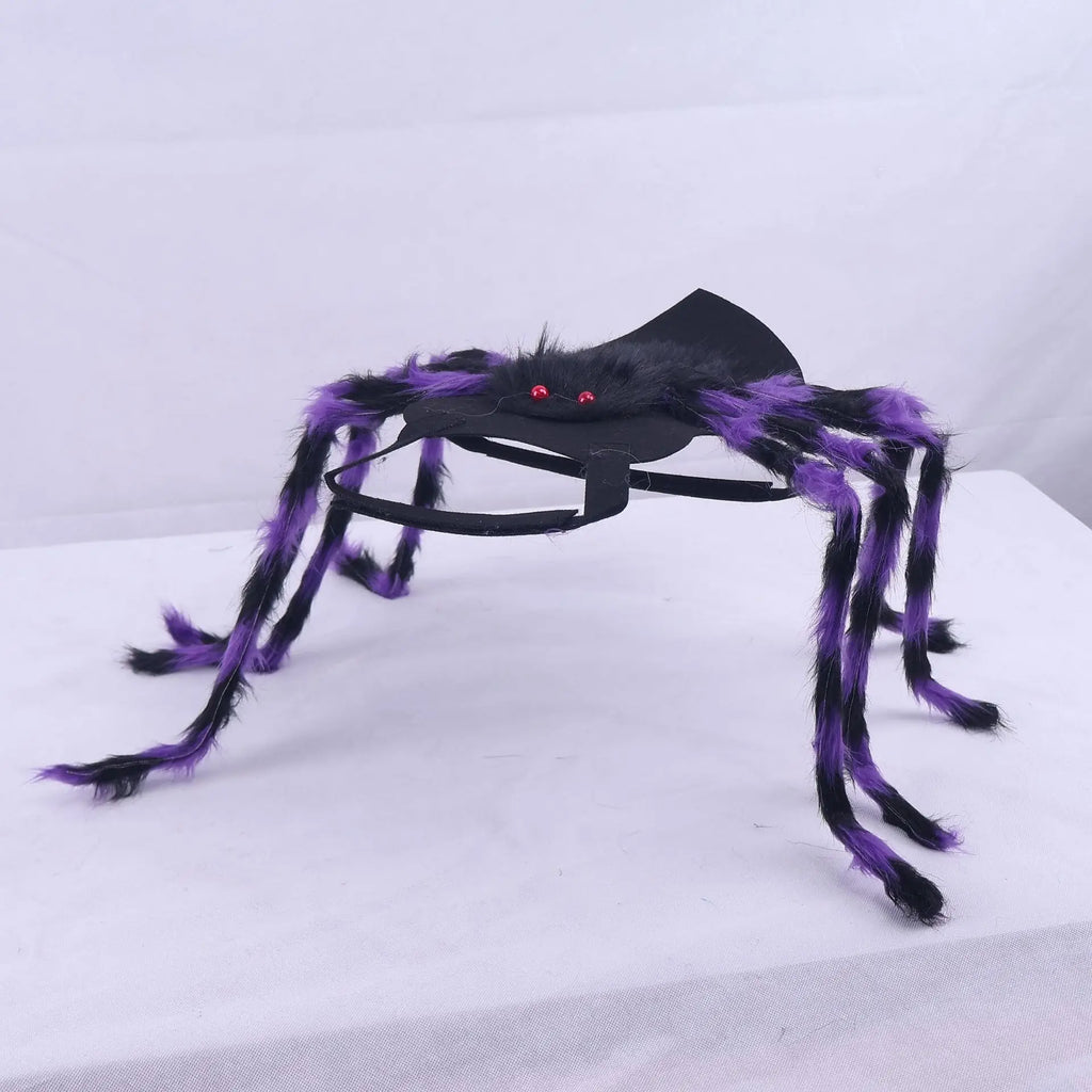 Halloween pet spider costume hot item Halloween dog transformation costume spider decoration costume Festive Paws