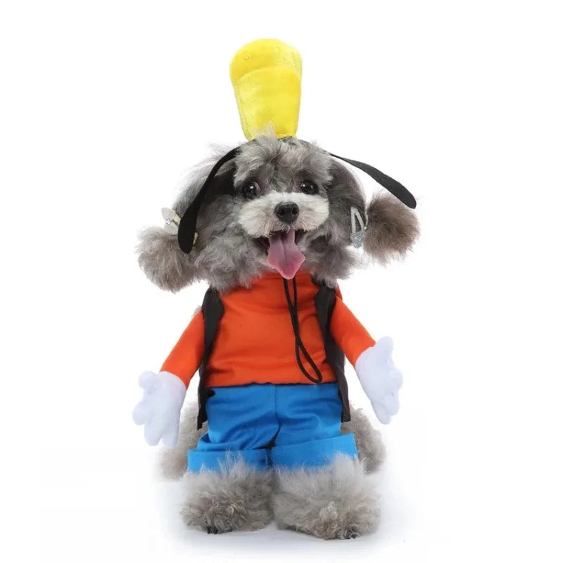 Dog Costume Cartoon - Dame Festive Paws