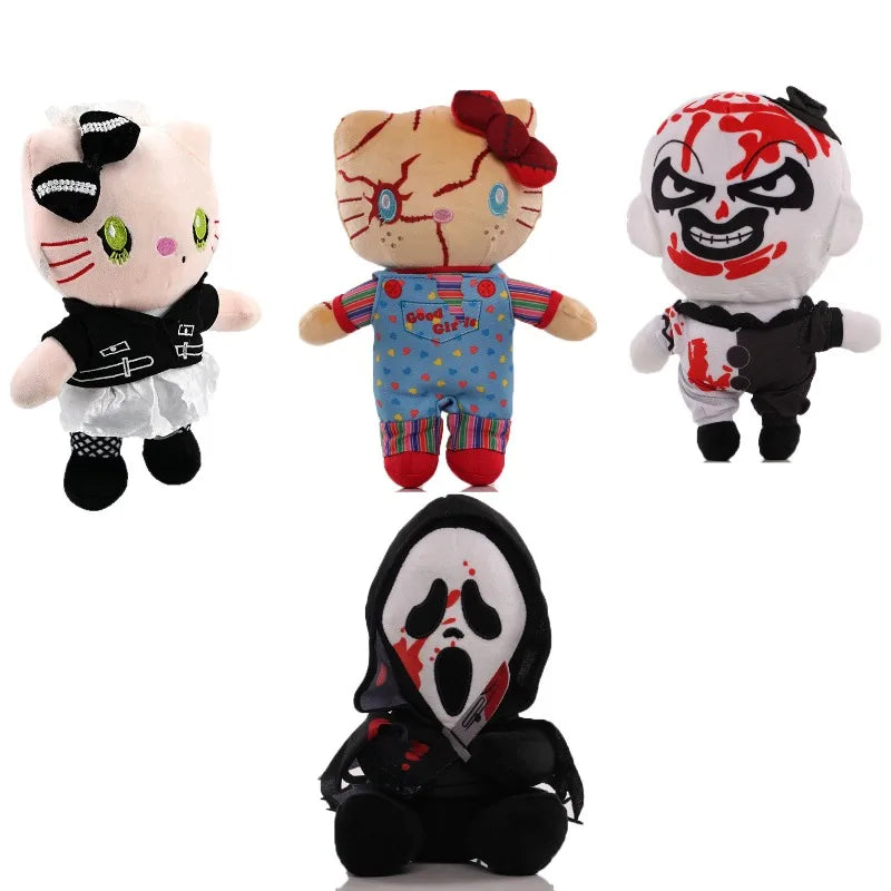 2026 New Halloween Plush Toys - Face Grabber Dolls with Ghost Faces Anime Plush Festive Paws