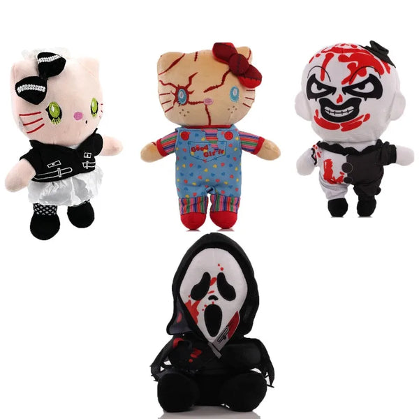 2026 New Halloween Plush Toys - Face Grabber Dolls with Ghost Faces Anime Plush Festive Paws
