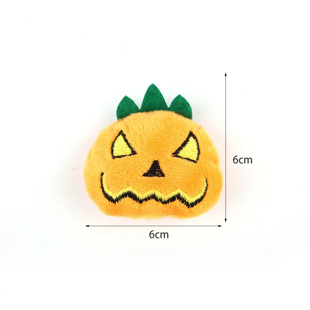 20 Styles Assorted Halloween Cat Toy Accessories Set Multiple Plush Interactive Cat Wand Spider Feather Pet Toys Festive Paws