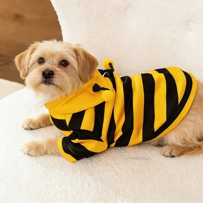 Bee Pet Costume Dog Hoodie