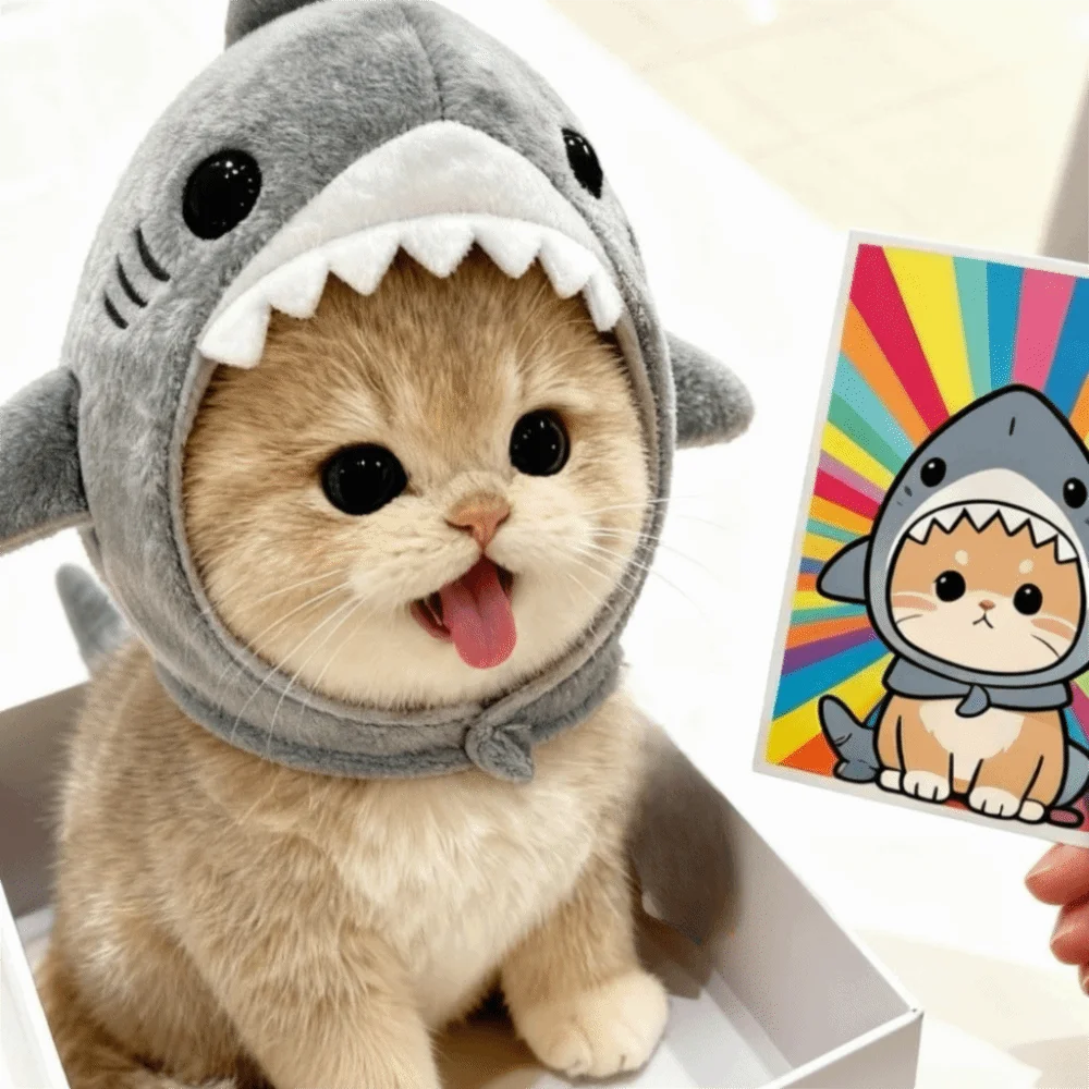 Cat Shark Hat