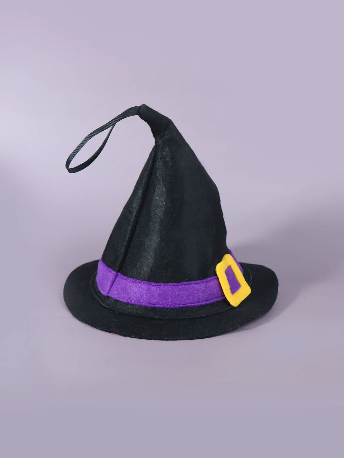 Small Animal Halloween House Hideout & Costume Set- Hamster Cave House Bed Nest Hideout Witch Hat Design Hamster Witch Hat  for Festive Paws