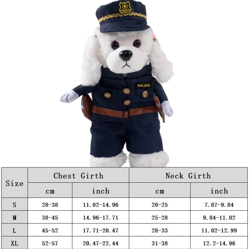 Funny Pet Dog Cosplay Clothes Novelty Puppy Halloween Costumes Sweatshirt Christmas Festival Party Outfit Pet Dress Dog Coat Festive Paws