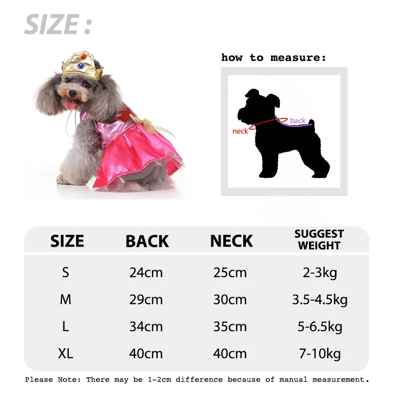 Halloween Christmas Outfits for Small Medium Dogs Cosplay Prince Fancy Yorkshire Cat Clothing Witch Cloak Butterfly Puppy Dress Festive Paws