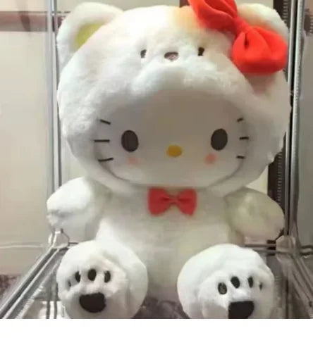 -2026 New Kawaii 25cm Sanrio Plush Toy Jade Dog Kuromi Dressing Doll Doll Plush Toy Stuffed Animal Patung Dolls Birthday Gift Festive Paws