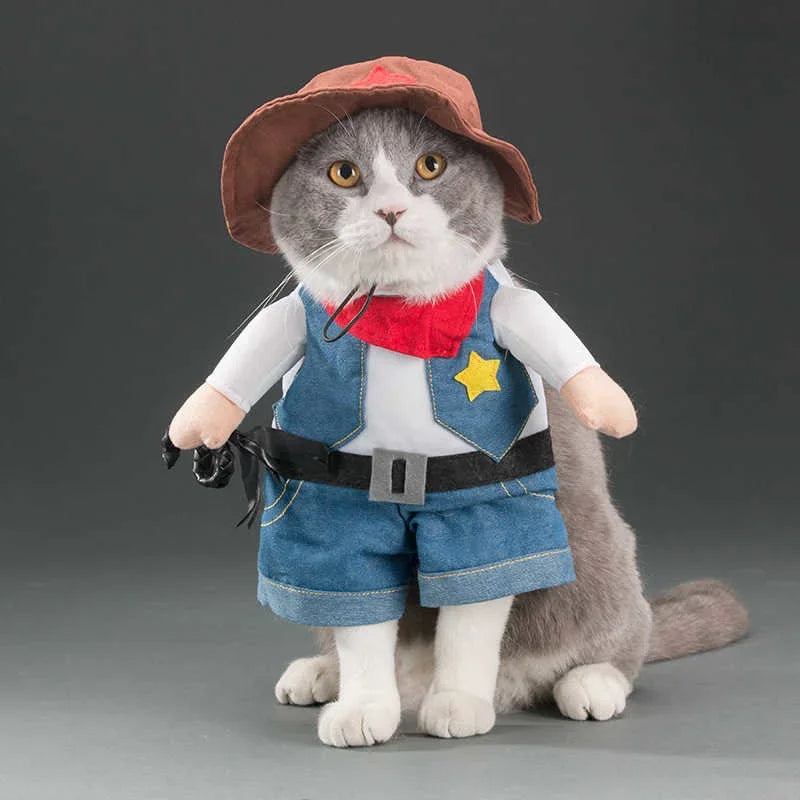 Cowboy Cat Costume