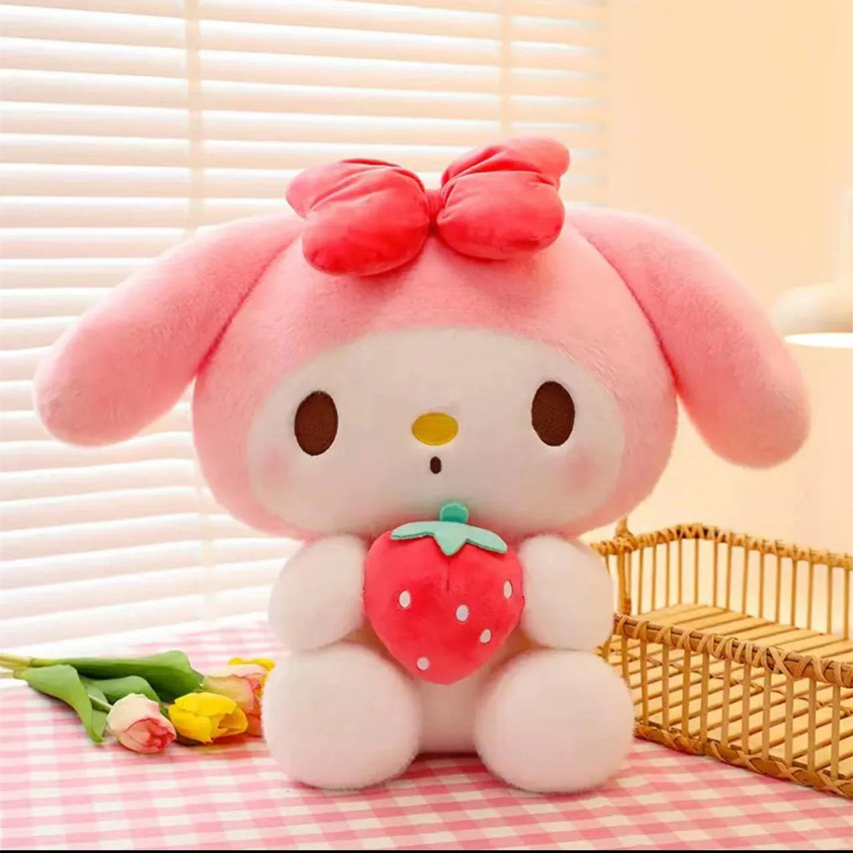 -2026 New Kawaii 25cm Sanrio Plush Toy Jade Dog Kuromi Dressing Doll Doll Plush Toy Stuffed Animal Patung Dolls Birthday Gift Festive Paws