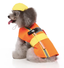 Construction Dog costume