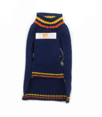 Navy Blue Pumpkin Pet Knit - Dog