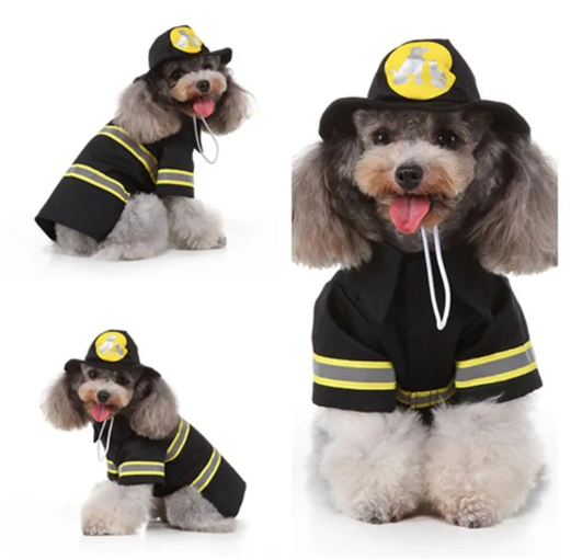 FireMan Dog Costume