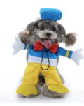 Pet Costume Standing Dress - Duck Festive Paws