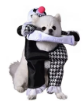 Evil Clown Riding dog Festive Paws