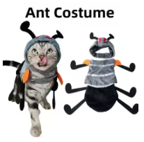 Cartoon Bug Pet Ant Costume Festive Paws