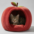 Apple Style Pet Bed Festive Paws