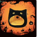 Cat Style Pet Bed Festive Paws