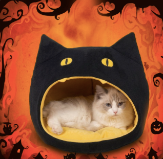 Cat Style Pet Bed Festive Paws