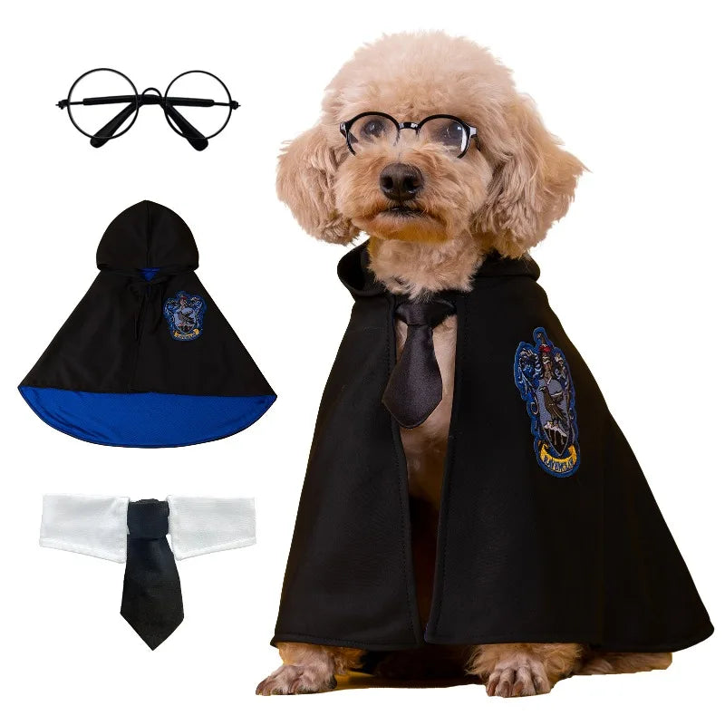Movie Magic School Wizard Pet Costume Festive Paws