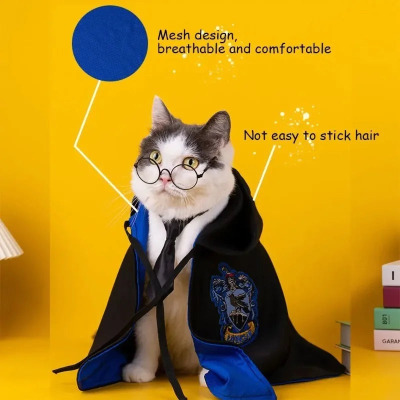 Movie Magic School Wizard Pet Costume Festive Paws