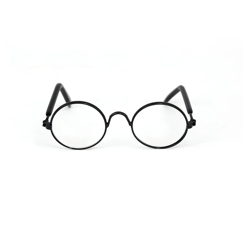 Vintage Round Cat Sunglasses Reflection Eyewear Glasses Pet Products for Dog Kitten Dog Cat Accessories for Small Dogs Festive Paws