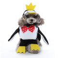 Halloween Pet Dog Cat Costumes Funny Penguin Suit Cosplay Clothes for Small Medium Puppy Fancy Chihuahua French Bulldog Jacket Festive Paws
