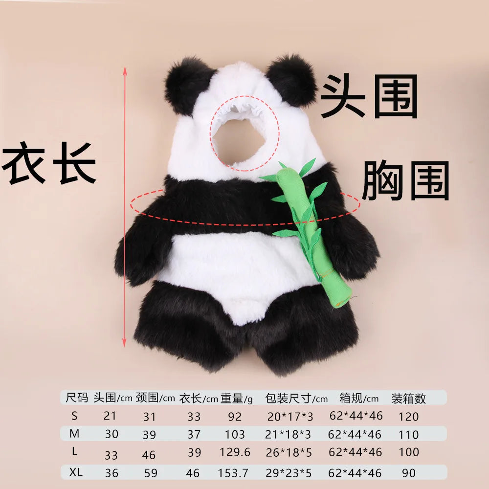 Panda Costume for pets
