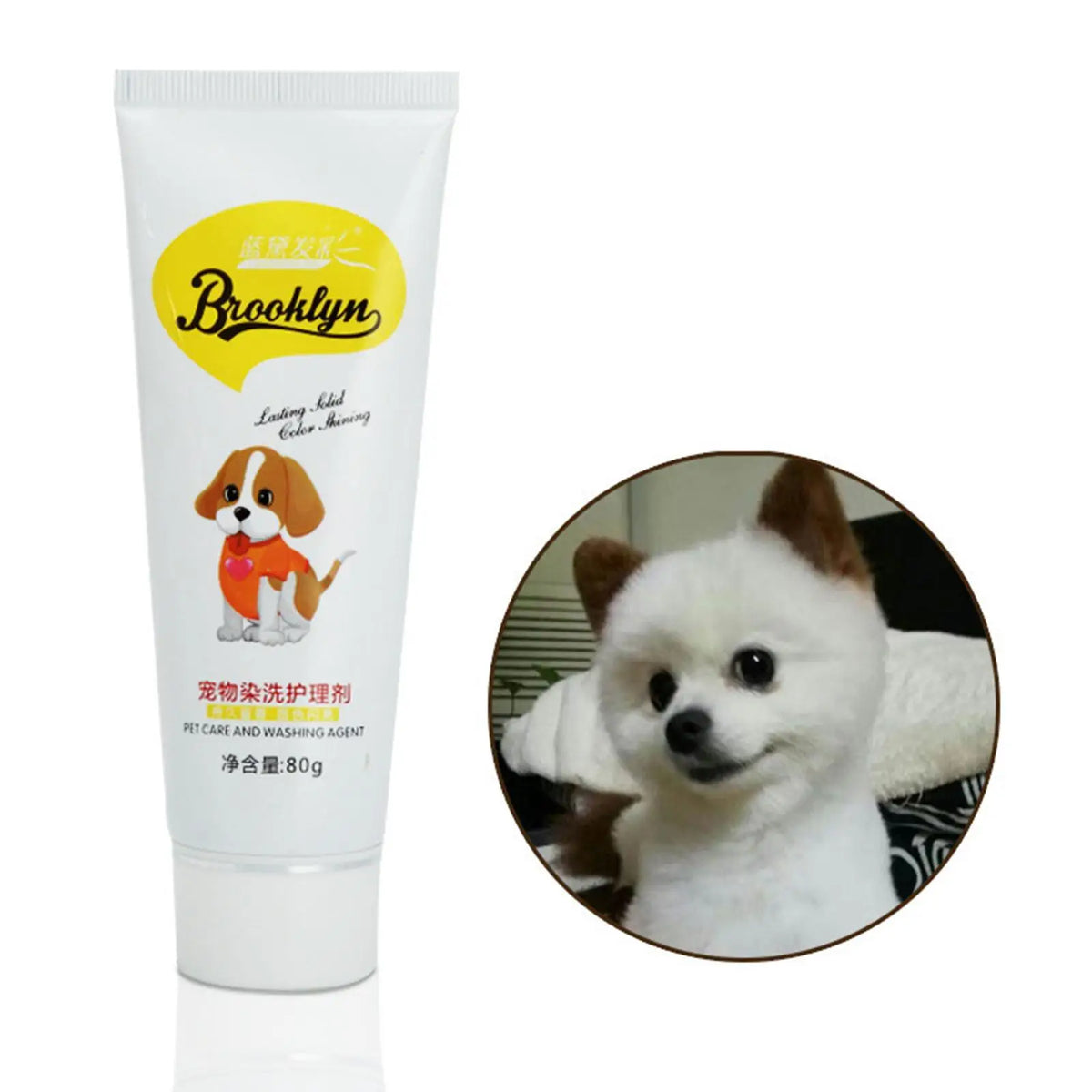 Dog Hair Dye Safely Grooming Lightweight Pet Care Professional Hair Dye Coloring Festive Paws